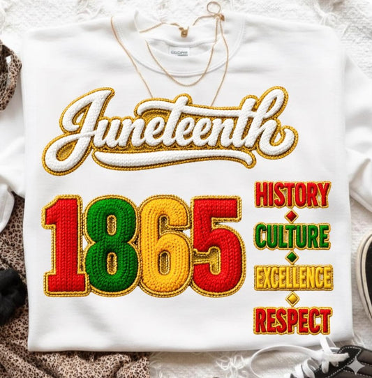 Juneteenth History Culture 1865 T-shirt