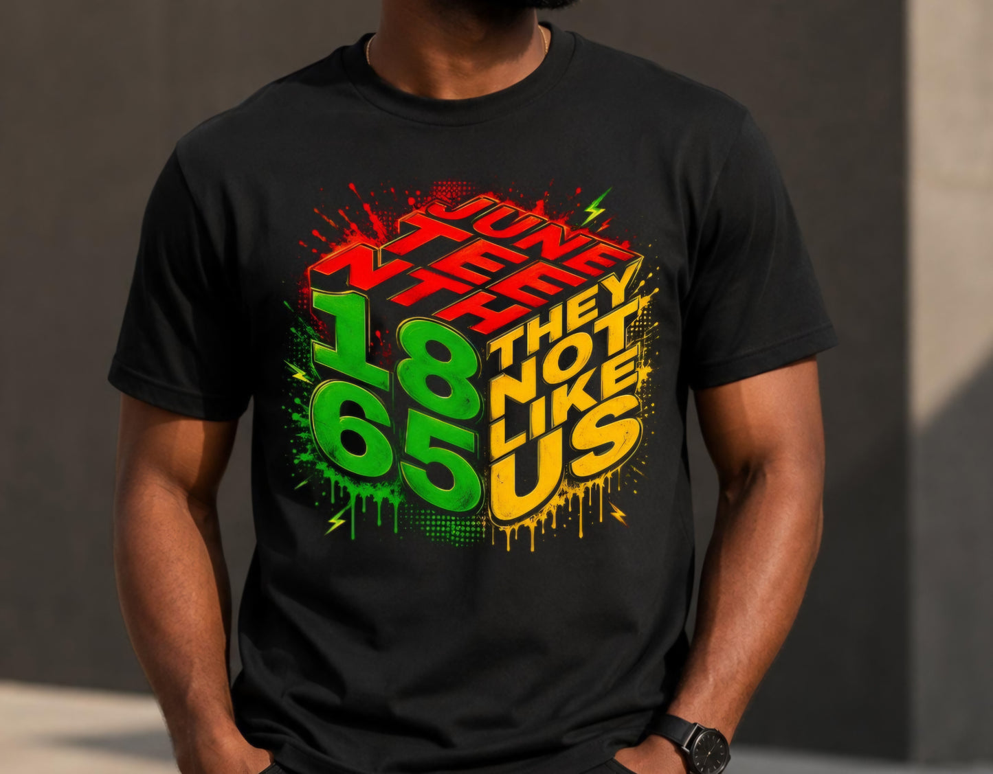 Juneteenth 1865 They Not Like Us T-shirt