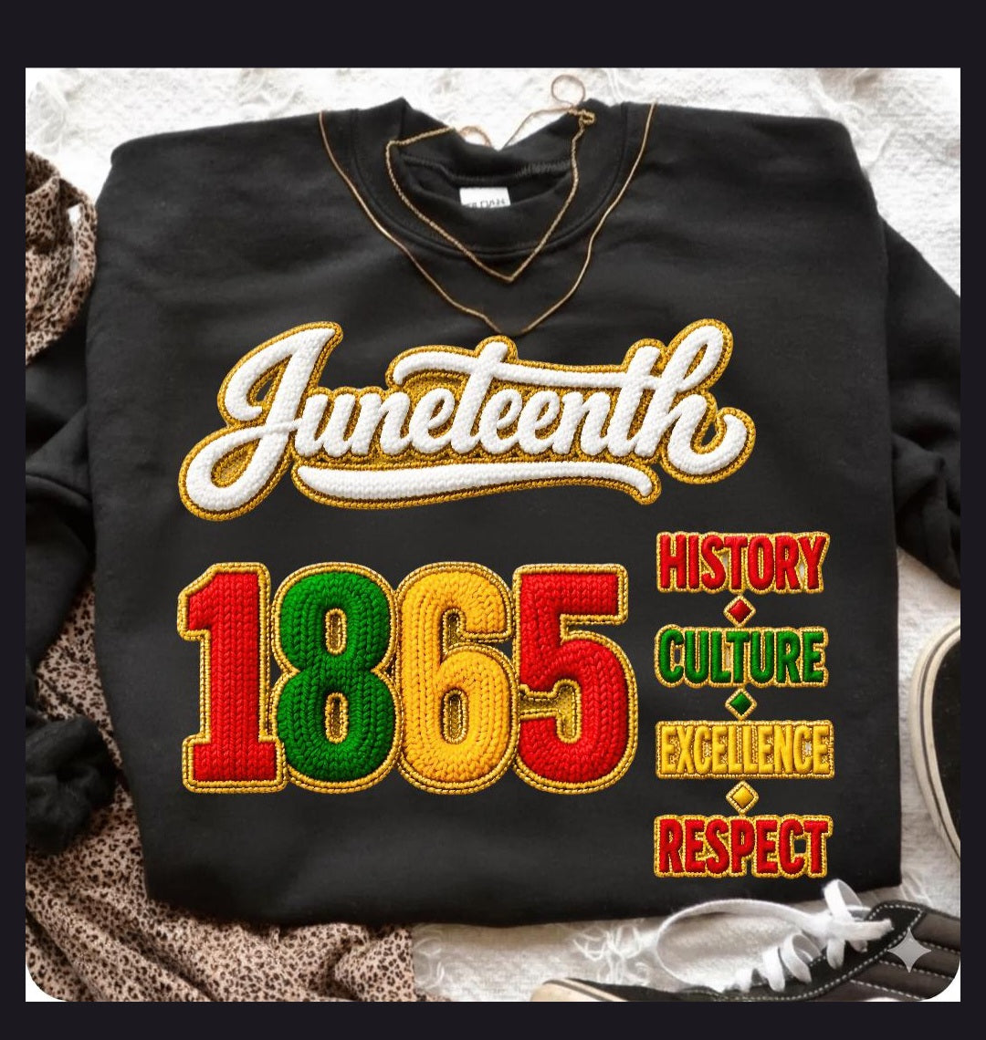 Juneteenth History Culture 1865 T-shirt