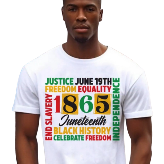 Juneteenth 1865 Black History Celebrate Freedom Shirt